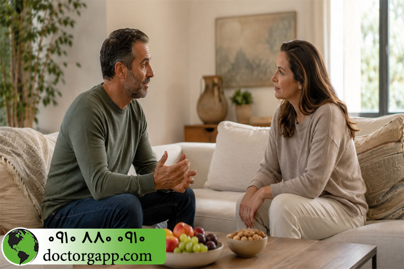 آماده سازی شرایط برای گفتگو درباره مشکلات 