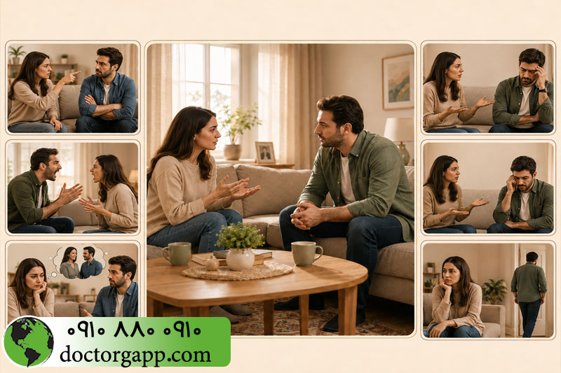 اشتباهات رایج هنگام صحبت درباره مشکلات با همسر 